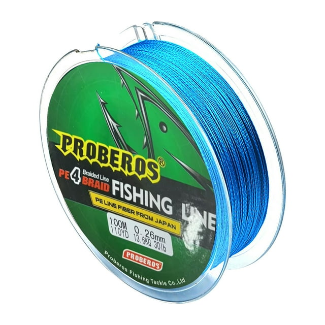 Dvkptbk Weaving Lines 100 Meters Vigorous Horsefish Line 5 Colors Pe Line 0.4#-2# Line Green Label Fishing