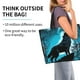 thumbnail image 2 of Fotbe Blue Full Moon Wolf Bolsa Tote Estética de Lona con Estampado para Mujer - Bolsa Reutilizable de Hombro Casual para Vacaciones, Compras, Trabajo y Gimnasio, 2 of 8