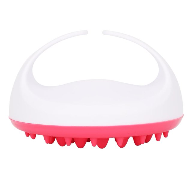 Masaje corporal de silicona profesional Aceite esencial Cepillo adelgazante Pérdida de peso (rosa)