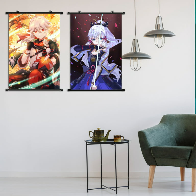 OAKFIN Anime Hanging Painting Archive Ichinose Asuna Kakudate Karin HD  Print Banner Wall Poster Scroll PXJD