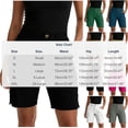 thumbnail image 7 of HappyYEE Women’s Hiking Shorts Button Waist Straight Leg Cargo Shorts with Multi-pocket Loose Fits Summer Outdoor Workout Sport Short ,White,L, 7 of 7