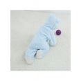 thumbnail image 5 of Infant Baby Girl Boy Fall Winter Outfits Bear Ears Hooded Romper Jumpsuit Bodysuit Warm Fleece Clothes Toddle lothing Fleece Clothing 0-12 M, 5 of 7