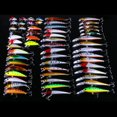 thumbnail image 2 of 56PCS Fishing Lures Set Mixed Minnow lot lure Bait Crankbait Tackle Bass, 2 of 9