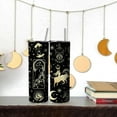 thumbnail image 6 of Constellation Tumbler with Lid and Straw, Taurus Tumbler, Goth Tumbler, Constellation Cup/Mug/Travel Tumbler, Witch Tumbler, Zodiac Gifts for Men Women, 20oz Skinny Tumbler with Lid and Straw, 6 of 6