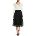 thumbnail image 5 of Time and Tru Women's Tiered Skirt, 5 of 5