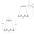 thumbnail image 2 of Regina Andrew 15-1195PN Kismet 11" Tall Wall Sconce - Natural, 2 of 4