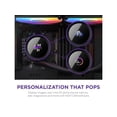 thumbnail image 2 of NZXT Kraken RGB 280mm - RL-KR280-B1 - AIO RGB CPU Liquid Cooler - LCD Display - 2 x F140RGB Core Fans Radiator Fans Black LGA 1851/1700 & AMD AM5 Compatible, 2 of 5