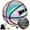 Size 6 (28.5") / Holo Black - with pump, variant on MILA CHIC Basketball, Holographic Basketball Size 7 (29.5") for Adults, Reflective Glowing Composite Leather Basketball with Pump, Indoor Outdoor Night Basketball Gifts for Boys Girls