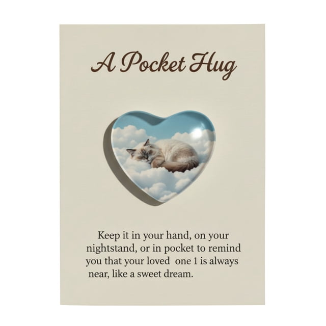 G Cute Cat Themed Pocket Gift Card Holder Decorative Ornament For Present Wrapping And Holiday Cheer Festive Accent G