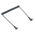 thumbnail image 4 of Compactly PC to 2.5mm Flash Syncing Cable with Screw Lock Extended Coiled Wire Design Premium PVC Construction 100cm, 4 of 13