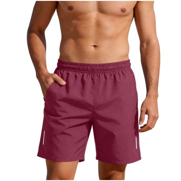 cfhntfmh Mens Athletic Gym Shorts 7" Quick Dry Running Workout Basketball Shorts with Pockets Sports Tennis Shorts