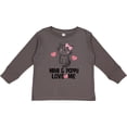 thumbnail image 3 of Inktastic Mimi and Poppy Grandchild Cat Girls Long Sleeve Toddler T-Shirt, 3 of 5
