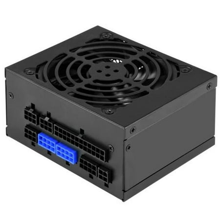 SilverStone Technologies SX500-G 92 mm 500 watt SFx Fully Modular 80 Plus Gold PSU with Improved Fan,