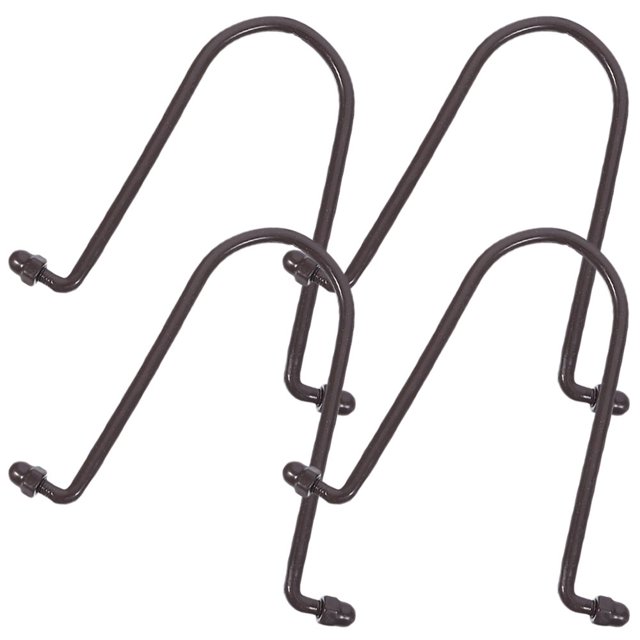 HLONK 4Pcs Rain Chain Adapters Metal Rain Chain Gutter Adapter Hooks Downspout Outlet Rain Chain Hooks