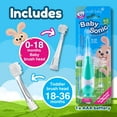 thumbnail image 4 of Brush-Baby BabySonic® Electric Toothbrush for Babies & Toddlers 0-3 Years with LED Timer & 2 Sensitive Brush Heads, 4 of 10