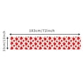 thumbnail image 3 of Veeogra Clearance,kitchen essentialsTable Runner,Valentine's Day Linen Printed Table Flag Living Room Dining Table Mat Holiday Love Thermal Insulation Tableclothhome essentials, 3 of 8