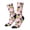 2 Black-2, variant on Panda Avocado Print Adult Socks for Men & Women,Calf Socks, Ankle Socks,Boots Socks,Breathable Casual Sock,Unisex Crew Socks