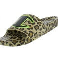thumbnail image 2 of Champion Ipo Print Slide  Womens Shoes Size 7, Color: Black/Leopard, 2 of 5