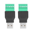thumbnail image 2 of Connecteur de Terminal USB, Kit d'Assortiment de Connecteurs Électriques, Prise de Terminal à Vis, pour Équipement avec Ports d'Interface USB, 2 of 8