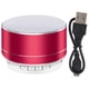 thumbnail image 1 of Altavoz Bluetooth Inalámbrico Estéreo Entrada AUX Llamada Manos Libres Tarjeta TF Pequeña Caja de Sonido de Sonido HD, Rojo Vogacara  EL2054-04B, 1 of 2