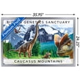 thumbnail image 3 of Jurassic World: Dominion - Caucasus Mountains Group Wall Poster, 22.375" x 34" Framed, 3 of 6