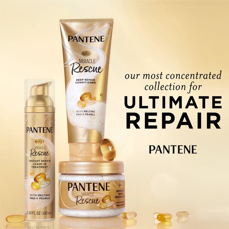 Pantene, Miracle Rescue Leave-In Treatment, 3.38 oz, Instant