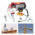 thumbnail image 2 of 1100 lbs Electric Hoist Winch Engine Crane 110V 1050W IP45 15.35*14.96*5.91in for Factories, Warehouses, Construction Sites, Carmakers, 2 of 13