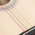 thumbnail image 6 of 38'' Full Size Adult 6 Strings Cutaway Folk Acoustic Guitar for Students Beginners (Black), 6 of 7