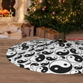 thumbnail image 6 of Sigee Yin And Yang for Christmas Decoration Tree Skirt Christmas Tree Skirt,Christmas home decor Holiday Tree Skirt Fits Christmas Tree-48", 6 of 7