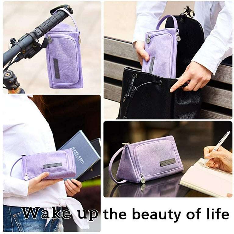 GLiving Pencil Case, Big Capacity Pen Pencil Bag Pouch Box Organizer Holder  for School Office Supplies for Middle High School Office College Girl