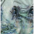 thumbnail image 1 of Soimoi Crepe Silk Fabric Sparrow Panel Printed Craft Fabric by The Yard 42 Inch Wide, 1 of 1