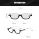 thumbnail image 3 of Montura pequeña de gafas anti-luz azul, gafas de sol de hip-hop, hechas de PC y metal, 3 of 6