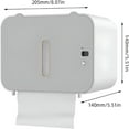 thumbnail image 2 of ACDANC 2026 New Bathroom Electric Paper Towel Dispenser with Sensor Wall Mounted Touchless Hand Towel Dispenser No Drilling Paper Towel Holder Tissue Dispenser for Roll Towels, 2 of 4