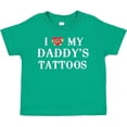 thumbnail image 3 of Inktastic I Love My Daddy's Tattoos Boys or Girls Toddler T-Shirt, 3 of 5