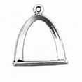 thumbnail image 1 of Sterling Silver 16" Unisex 1.5mm Box Chain 3D St Louis Gateway Arch Pendant Necklace, 1 of 2