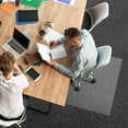 thumbnail image 3 of Floortex® Ecotex® BioPlus Eco Friendly Carbon Neutral Polycarbonate Chair Mat for Carpet - 29" x 47", 3 of 8