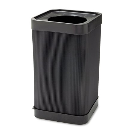 Safco At-Your-Disposal Receptacle in Black