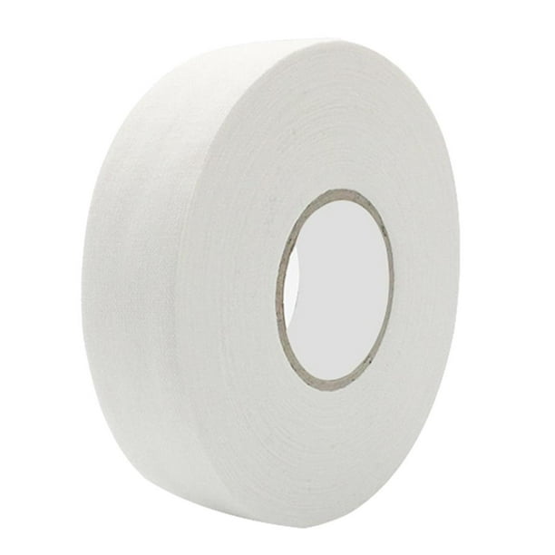 Cintas adhesivas para hockey sobre hielo, agarre para bate de béisbol, vendaje adhesivo Blanco1