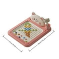 thumbnail image 2 of TIELUTT Cartoon Drawing Board Art Design Drawing Board for Kids Toddler Doodle Animals for Kids 3-5 Farm Animal for Kids Kids Computer for Girls 4 Years Kids Activities 3-5 Girls Heart Math Anxiety, 2 of 6