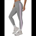 thumbnail image 1 of de Compresión para Control de Abdomen para Mujer, Pantalones de Yoga para Correr y Hacer Ejercicio con Cintura Alta. Rosa Gris XXL, 1 of 8