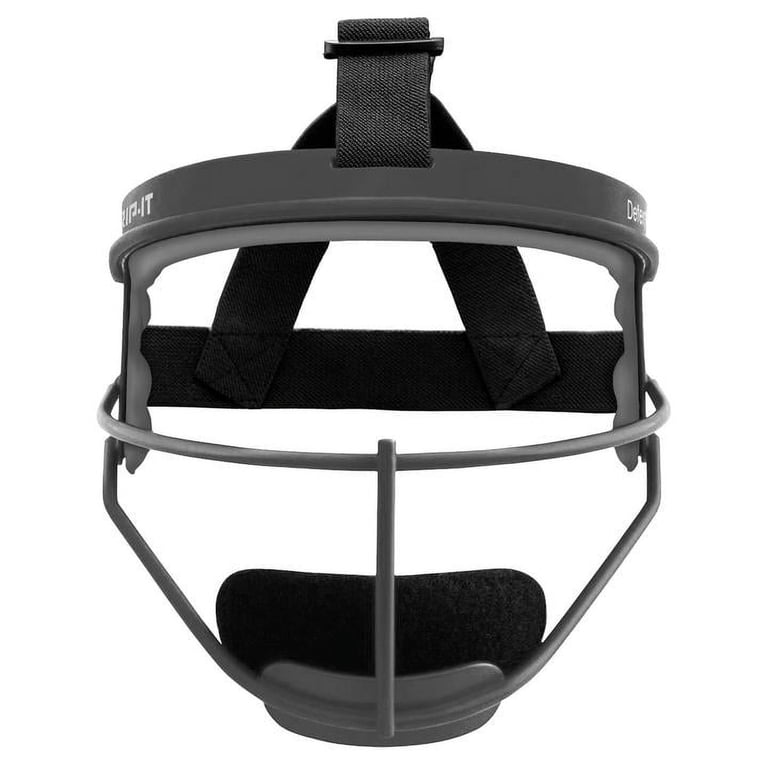 RIP-IT Defense Softball Fielder's Face Mask, Youth, Charcoal photo 2