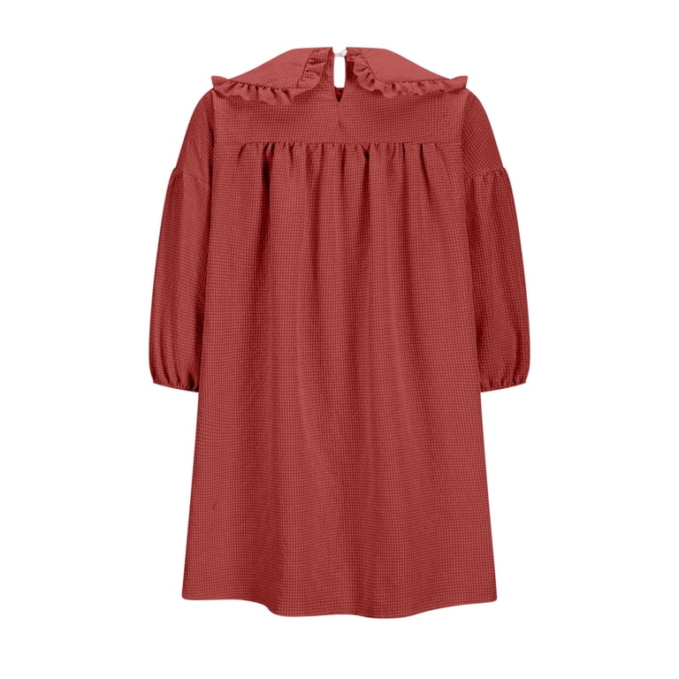 strapless open back dress Double Date Mini Dress Red Gingham main image 0