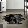 thumbnail image 1 of Calcomanías de pared para piso de Halloween en 3D, calcomanías de pared extraíbles con fantasmas de Halloween, decoraciones de Halloween aterradoras, 1 of 5