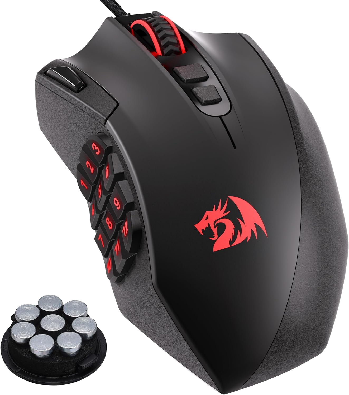 Logitech G600 MMO Wired Laser Gaming Mouse, Black: PC Gaming