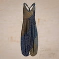 thumbnail image 2 of Women's Jumpsuits, Rompers Overalls Baggy Overalls Wide Leg Pocket Sleeveless Suspender Jumpsuit Bohemian Style Trousers, 2 of 4