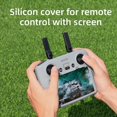 thumbnail image 2 of de Silicona para Air 3 Drone Remote Controller Estuche Protector Accesorios a Prueba de Polvo Gris, 2 of 10