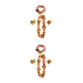 thumbnail image 3 of Wosthever 4 coronas de flores fáciles de limpiar: elegante para cualquier ocasión hawaiana Suministros para fiestas hawaianas color 10 color 10 2Conjunto, 3 of 6