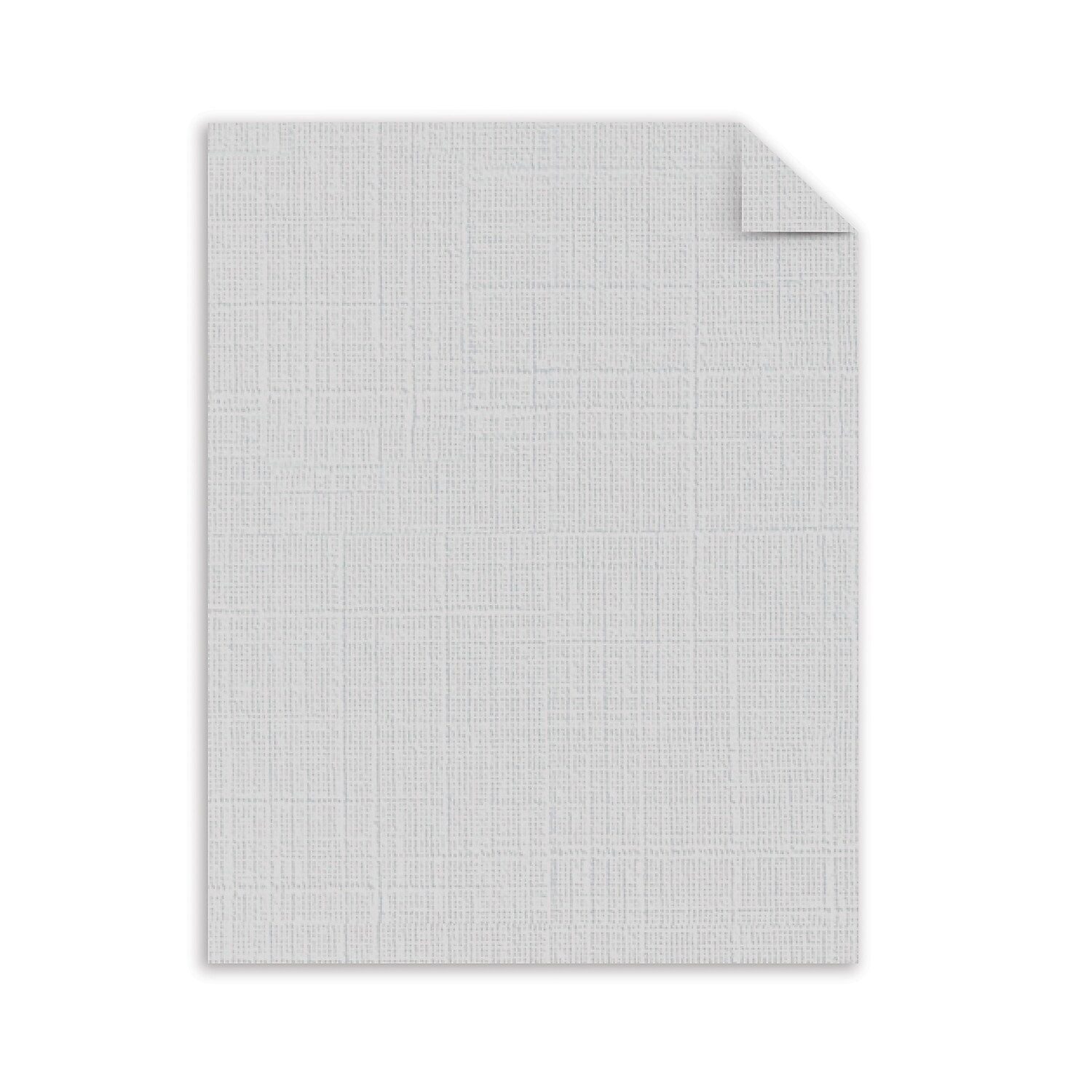 Southworth Cotton Linen Business Paper, 8-1/2" x 11", 24 lb., Gray, Box of 500 - image 3 of 4