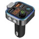 thumbnail image 3 of Transmisor FM Compatible Con Dientes 5.0 PD 20W QC3.0 Reproductor MP3 Manos Libres Radio Azul, 3 of 8