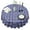 Purple Cartoon Horse, variant on Purple Cartoon Unicorn Planet Pattern Round Tablecloth 60"x60",Wrinkle Wipeable Table Cloth for Kitchen Dining Room Picnic Patio Party